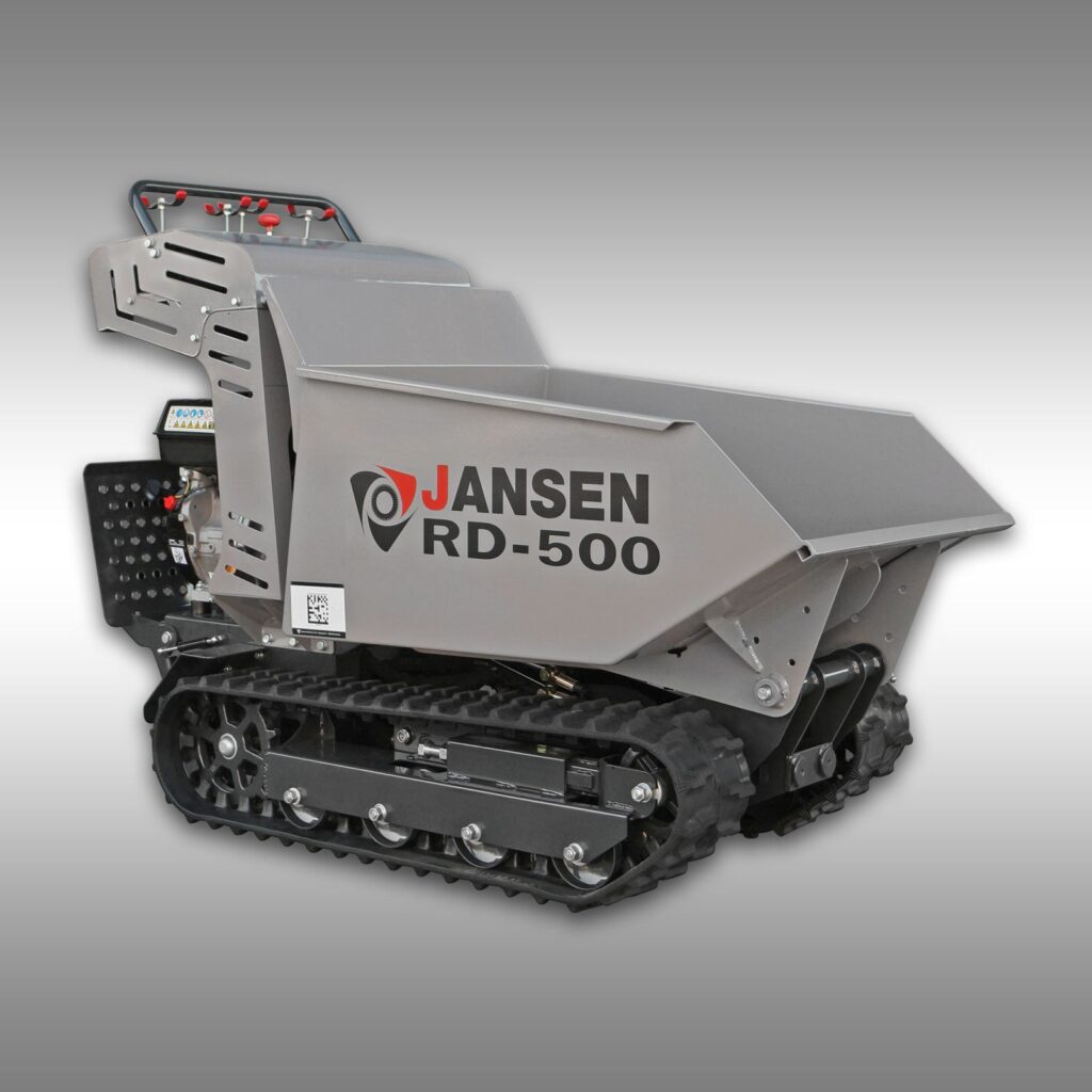 JANSEN RD-500 Raupendumper mit hydrostatischem Antrieb