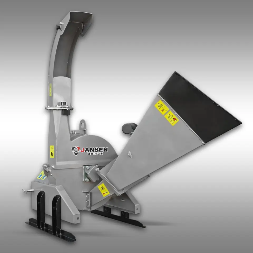 JANSEN BX-42S Zapfwellen-Holzhäcksler für Traktoren