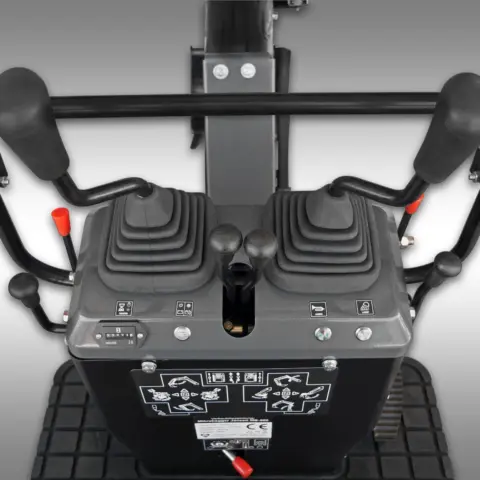 JANSEN MB-500 Mikrobagger Komplett-Set mit Anbaugeräten