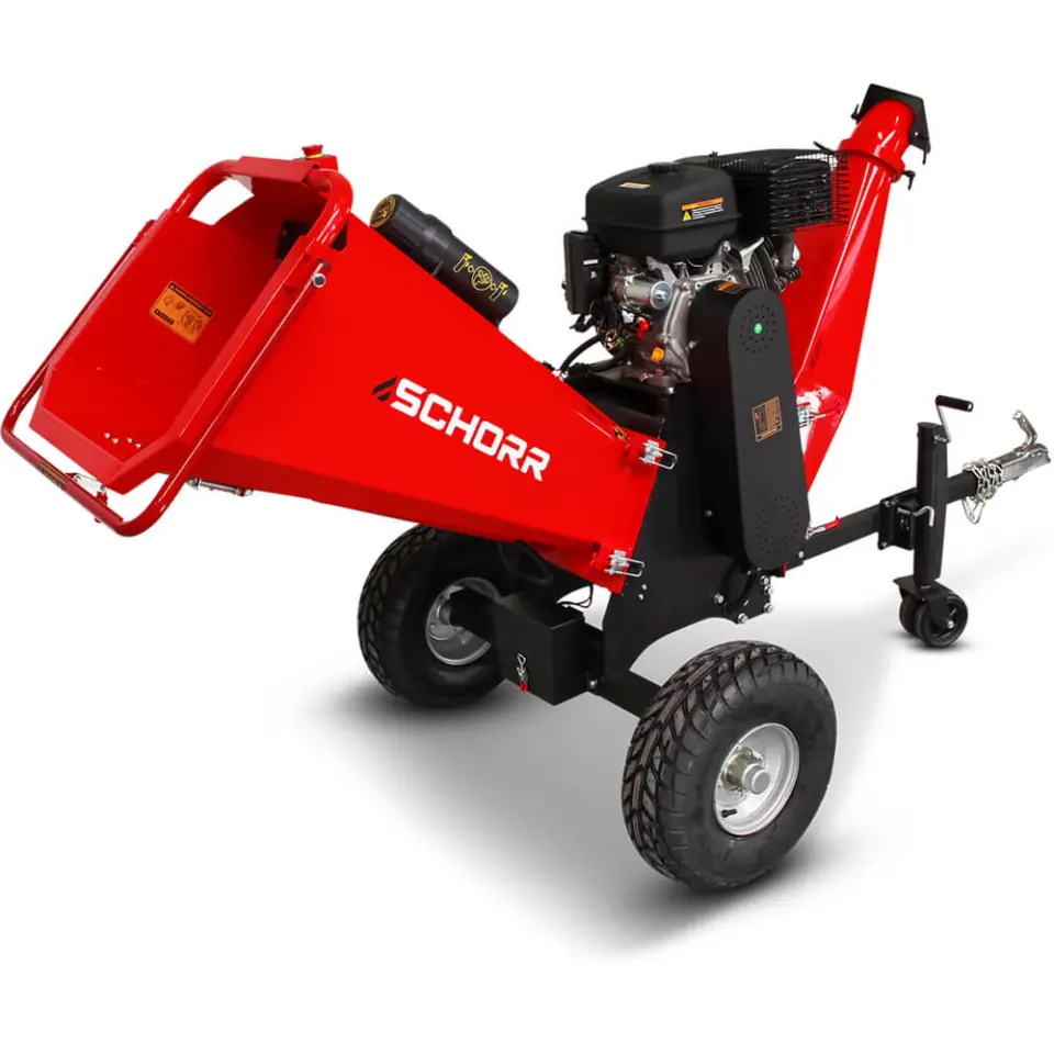 SCHORR RR150THX Benzin-Holzhäcksler für Schnittgut bis 150 mm