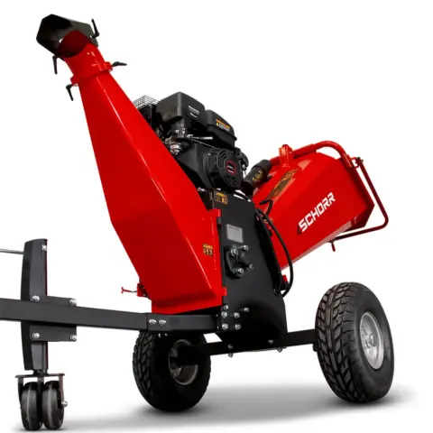 SCHORR RR150THX Benzin-Holzhäcksler für Schnittgut bis 150 mm