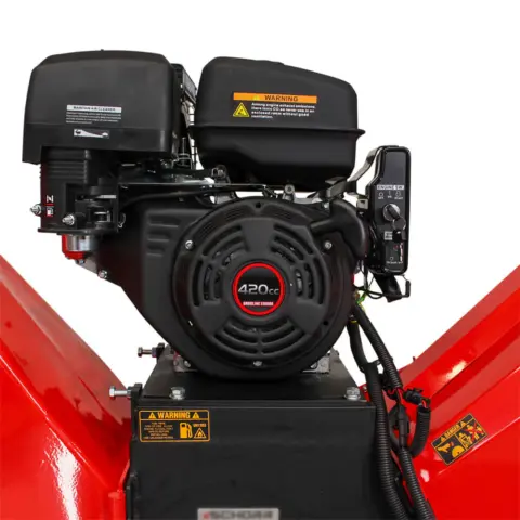 SCHORR RR150THX Benzin-Holzhäcksler für Schnittgut bis 150 mm