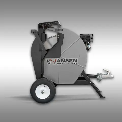 JANSEN SMA-700 Benzin-Wippsäge mit Elektrostart