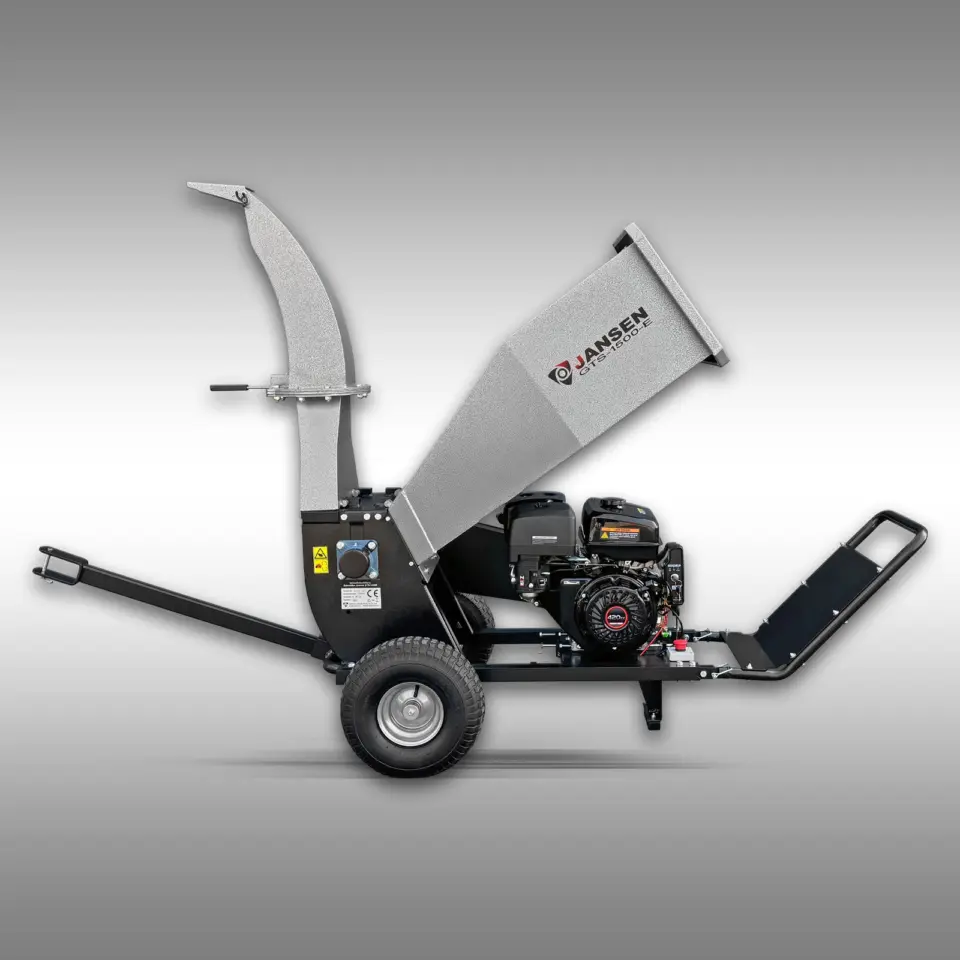 JANSEN GTS-1500E Benzin-Gartenhäcksler mit Elektrostart