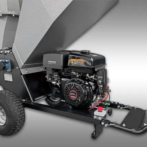 JANSEN GTS-1500E Benzin-Gartenhäcksler mit Elektrostart