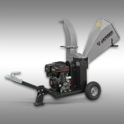 JANSEN GTS-1000pro Benzin-Gartenhäcksler mit 15-PS-Motor