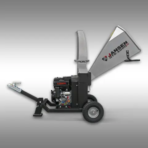 JANSEN GTS-1000pro Benzin-Gartenhäcksler mit 15-PS-Motor