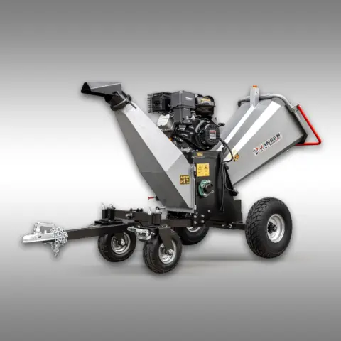 JANSEN GTS-3000pro Benzin-Gartenhäcksler mit Elektrostart