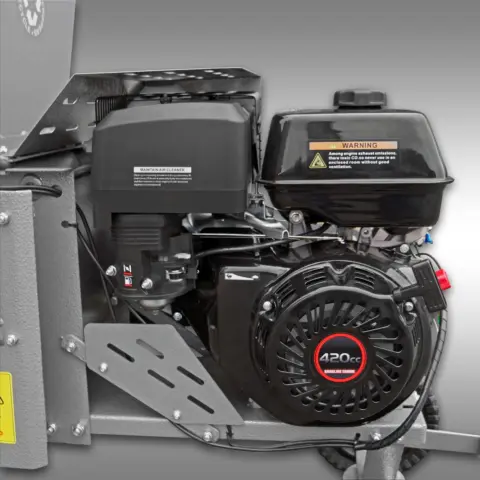 JANSEN GTS-13 Benzin-Gartenhäcksler mit 15-PS-Motor