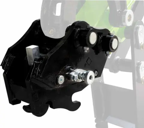 ZIPPER ZI-MBG850DS5 Diesel-Minibagger mit drei Schaufeln