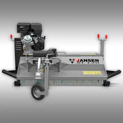 JANSEN AT-120 Benzin-Schlegelmulcher mit 115 cm Schnittbreite