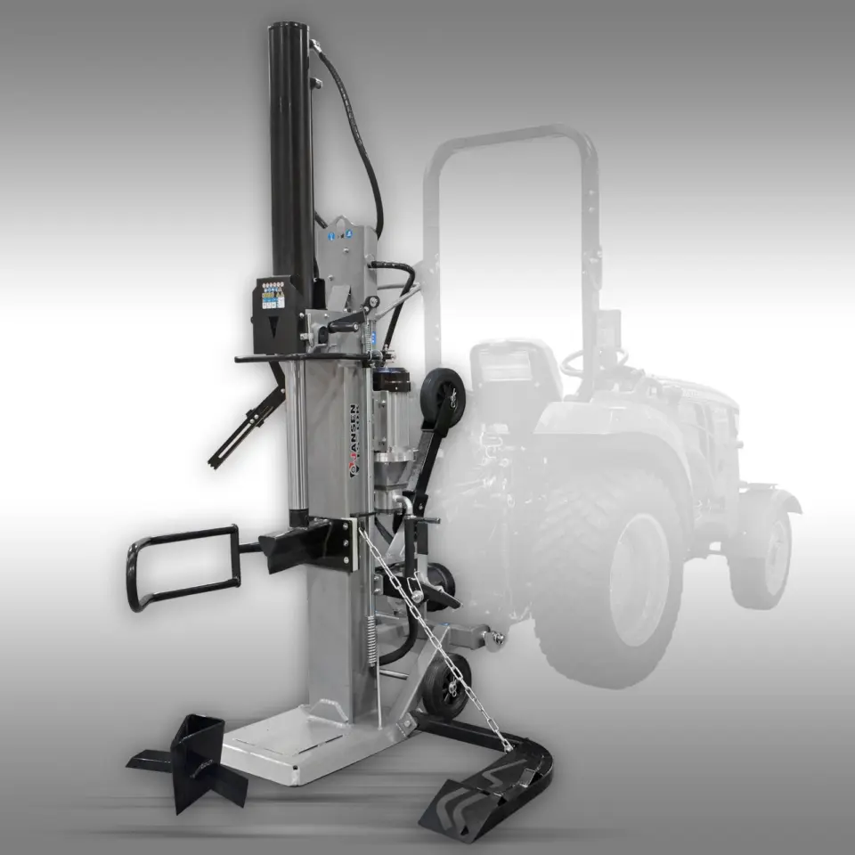 JANSEN TS-30K Holzspalter mit 400-V- und Zapfwellenantrieb