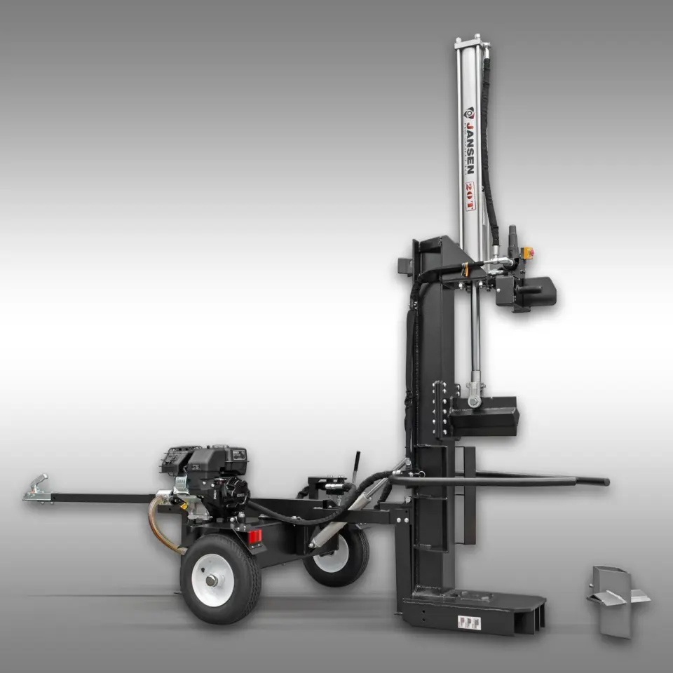 JANSEN HS-20H110 Stehender Benzin-Holzspalter