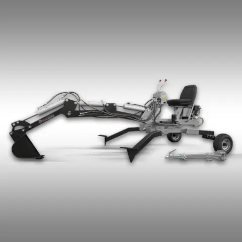 JANSEN MB-360° Benzin-Minibagger mit Briggs & Stratton-Motor