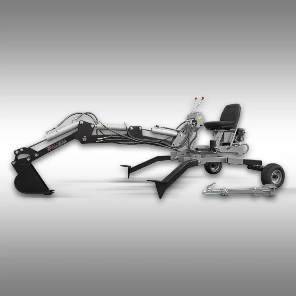 JANSEN MB-360° Benzin-Minibagger mit Briggs & Stratton-Motor