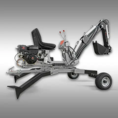 JANSEN MB-360° Benzin-Minibagger mit Briggs & Stratton-Motor