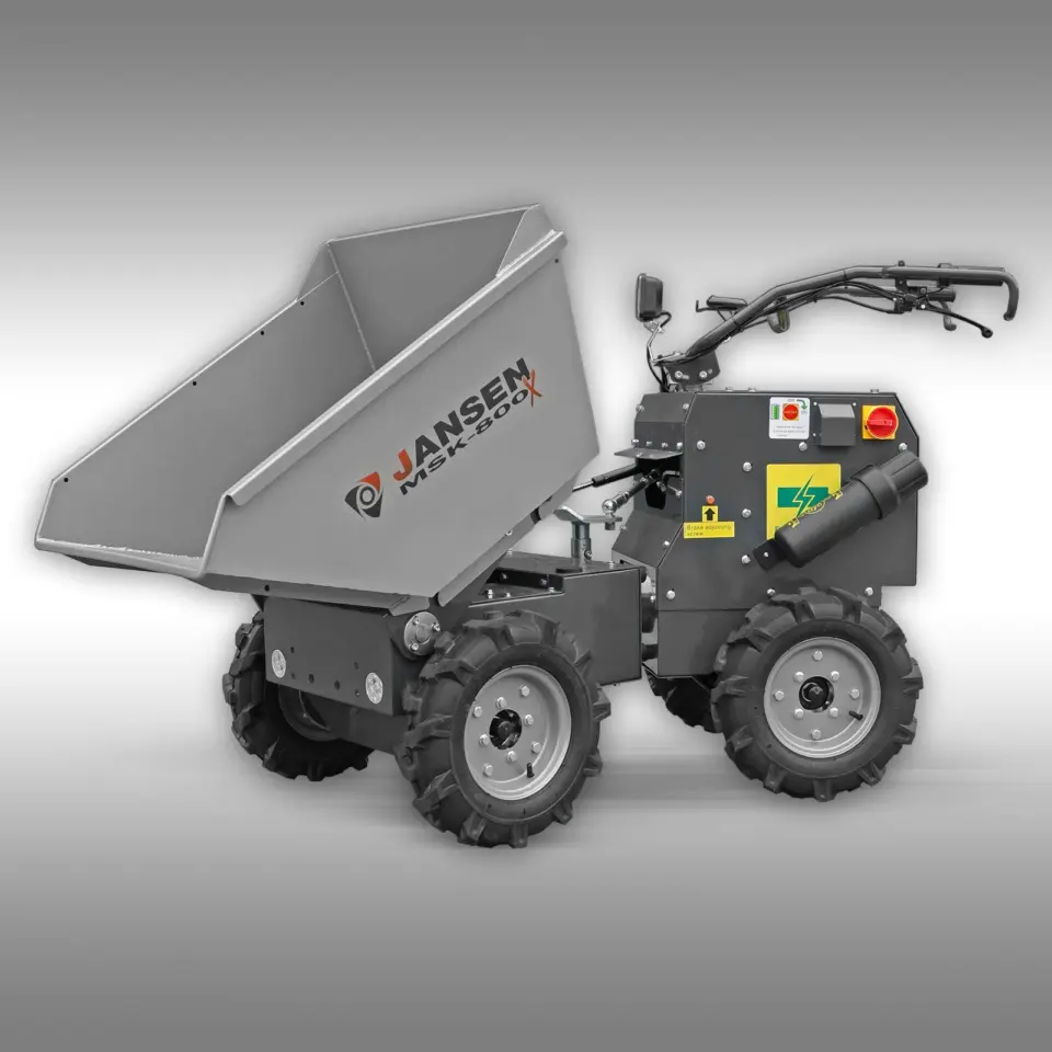 JANSEN MSK-800X Elektro-Motorschubkarre mit 400 kg Zuladung