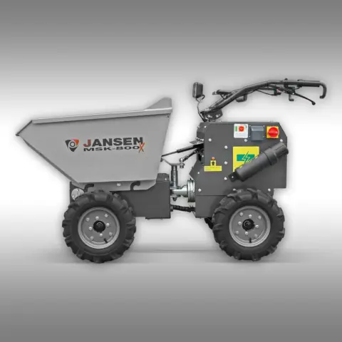 JANSEN MSK-800X Elektro-Motorschubkarre mit 400 kg Zuladung