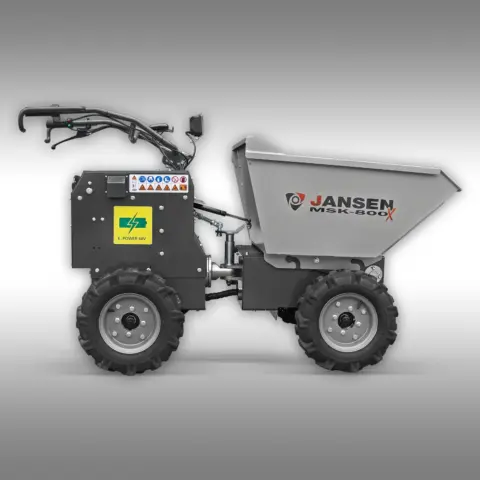 JANSEN MSK-800X Elektro-Motorschubkarre mit 400 kg Zuladung