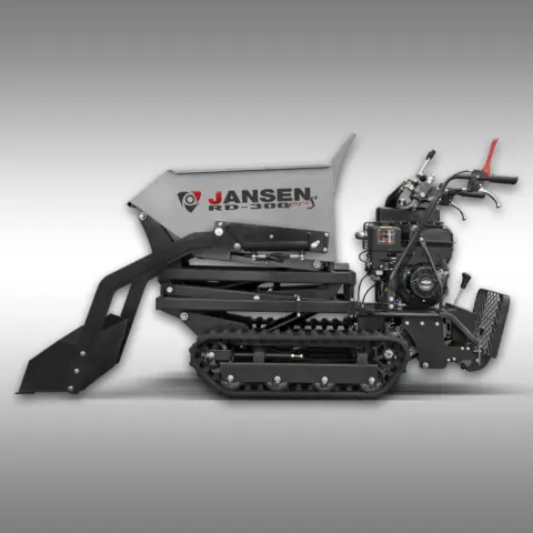 JANSEN RD-300proS Raupendumper mit Hochkipper und Selbstladeschaufel