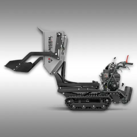 JANSEN RD-300proS Raupendumper mit Hochkipper und Selbstladeschaufel