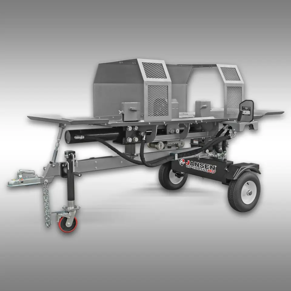 JANSEN HS-20DS55pro Doppel-Holzspalter mit Benzinmotor