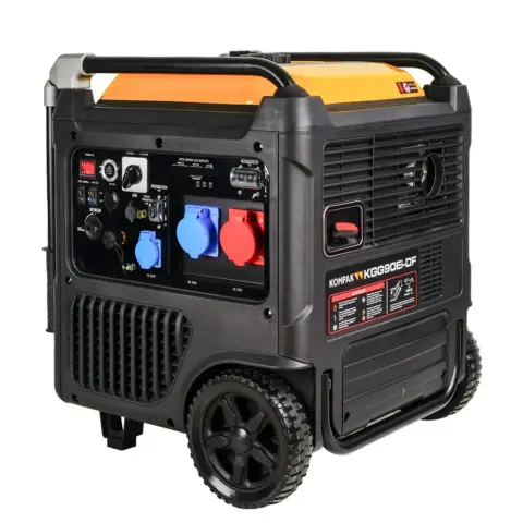 KOMPAK KGG90Ei-DF – Dual-Fuel-Invertergenerator 230/400 V