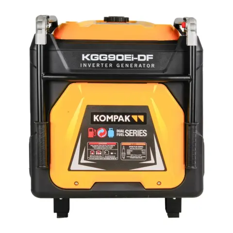 KOMPAK KGG90Ei-DF – Dual-Fuel-Invertergenerator 230/400 V
