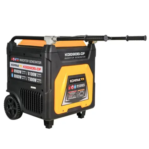 KOMPAK KGG90Ei-DF – Dual-Fuel-Invertergenerator 230/400 V