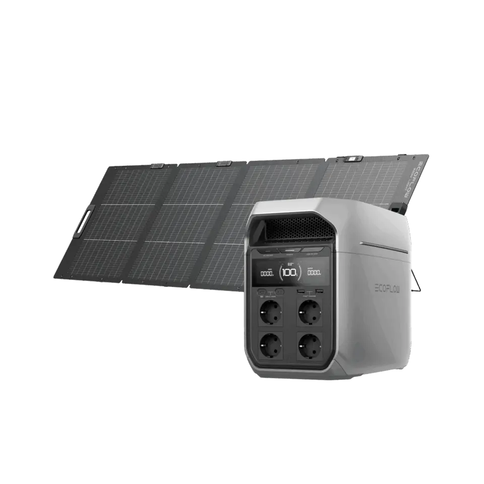 EcoFlow DELTA 3 Plus – Powerstation-Sets 1.024 Wh / 1.800 W