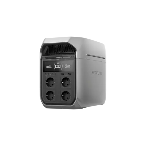 EcoFlow DELTA 3 Plus – Powerstation-Sets 1.024 Wh / 1.800 W