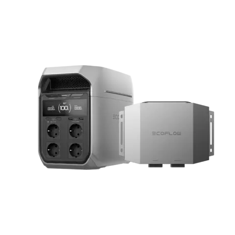 EcoFlow DELTA 3 Plus – Powerstation-Sets 1.024 Wh / 1.800 W