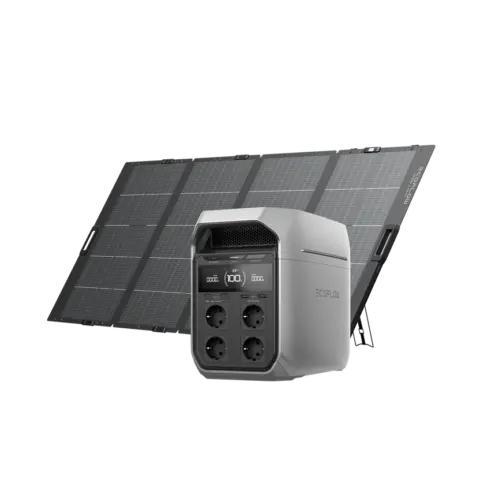 EcoFlow DELTA 3 Plus – Powerstation-Sets 1.024 Wh / 1.800 W