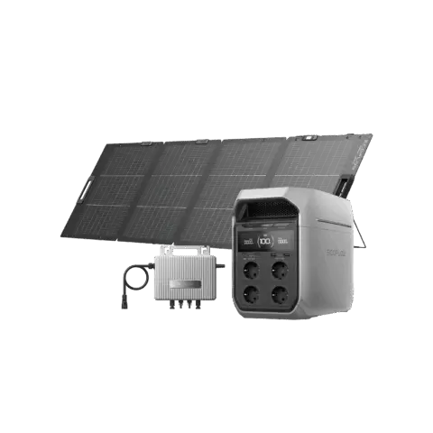 EcoFlow DELTA 3 Plus – Powerstation-Sets 1.024 Wh / 1.800 W
