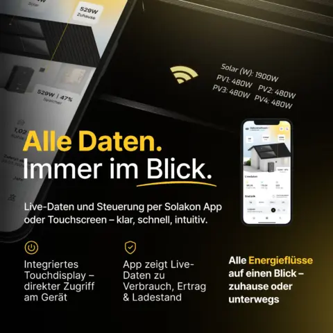 Solakon ONE – Balkonkraftwerk-Speicher ab 4,22 kWh