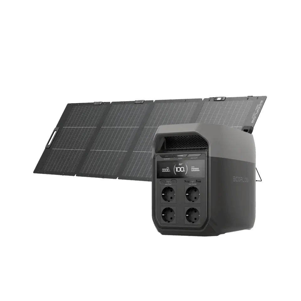 EcoFlow DELTA 3 – Powerstation-Sets 1.024 Wh / 1.800 W