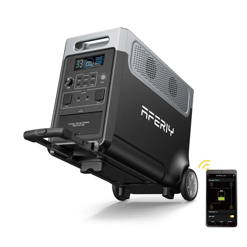 AFERIY P310 – Erweiterbare Powerstation 3.840 Wh / 3.600 W