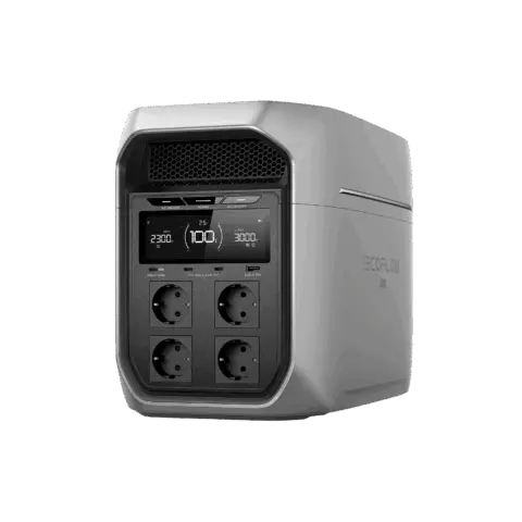 EcoFlow DELTA 3 Max Plus – Powerstation 2.048 Wh / 3.000 W