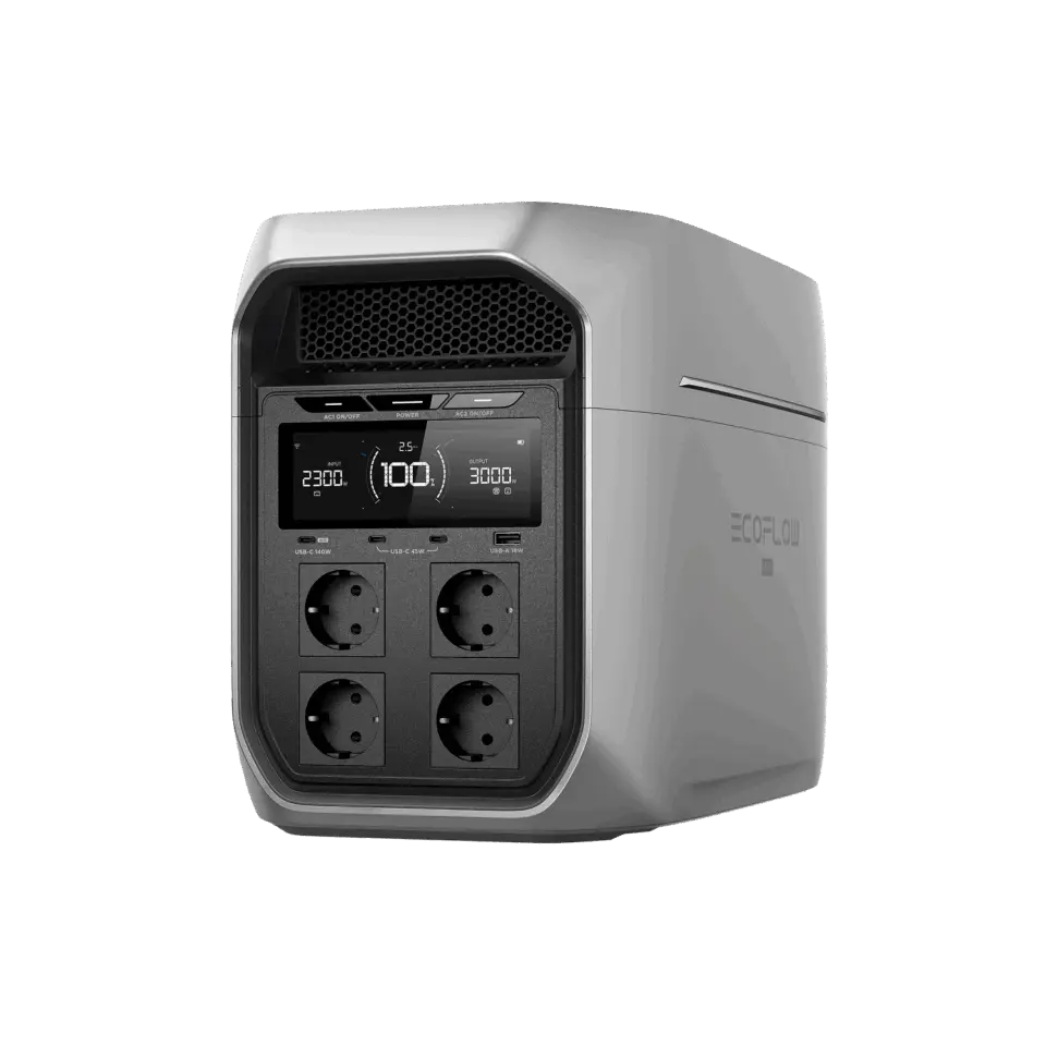 EcoFlow DELTA 3 Max Plus – Powerstation 2.048 Wh / 3.000 W