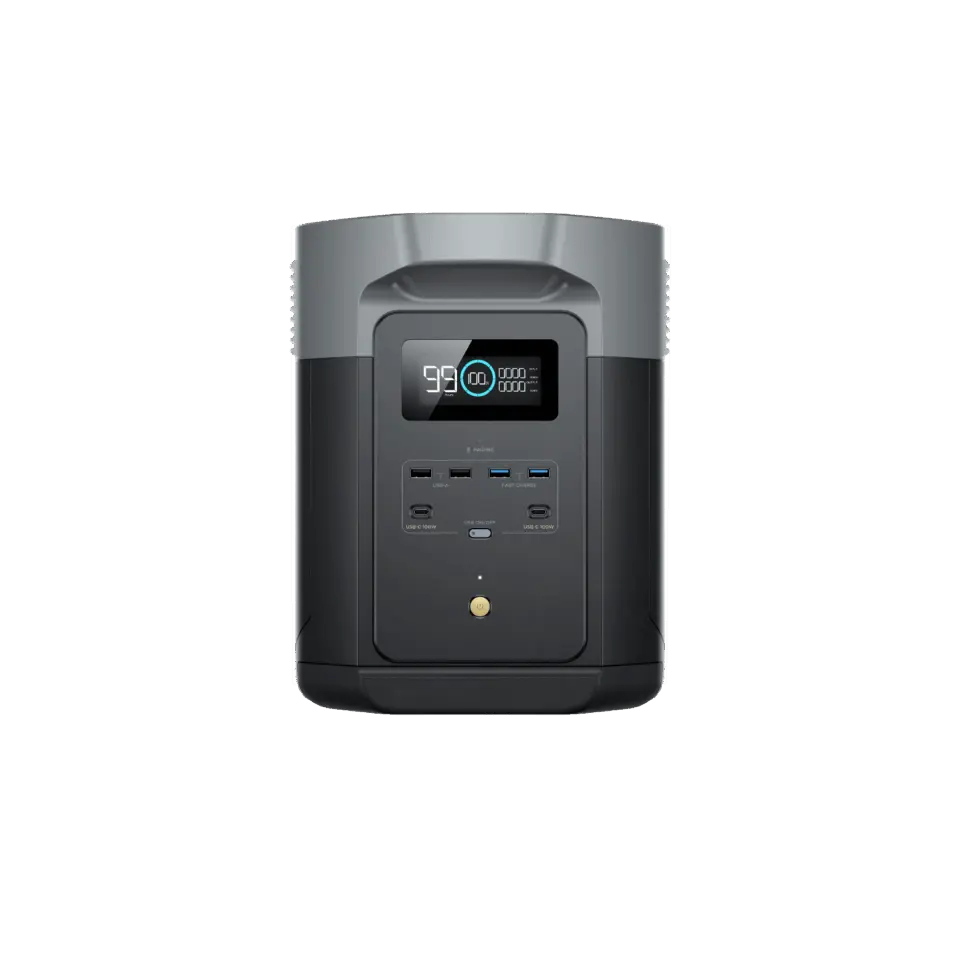 EcoFlow DELTA 2 Max – Powerstation-Set 2.048 Wh mit Mikro-Wechselrichter