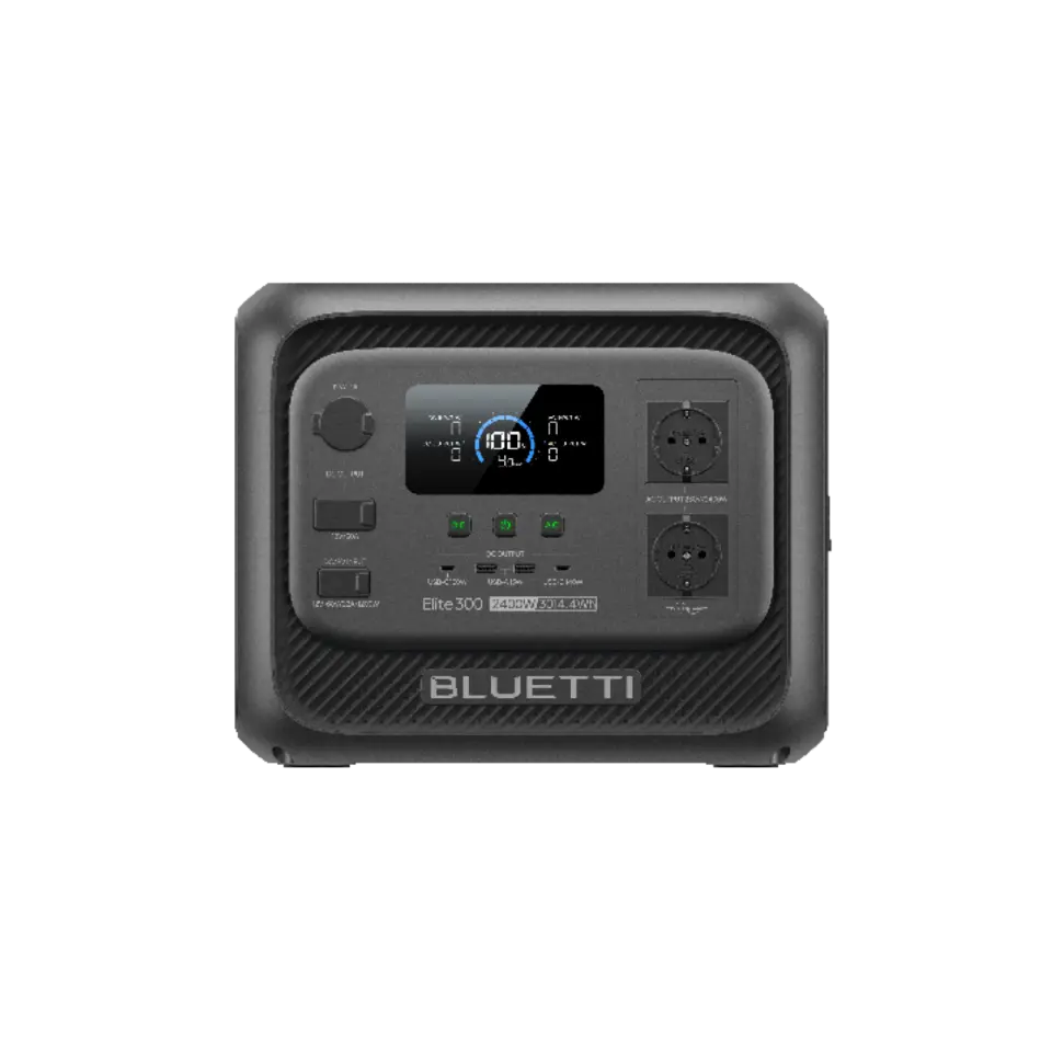 BLUETTI Elite 300 – Powerstation 3.014,4 Wh / 2.400 W