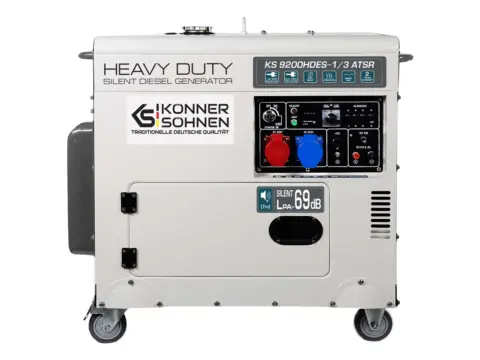 Könner & Söhnen KS 9200HDES-1/3 ATSR – Dieselgenerator 230/400 V / ATS-vorbereitet