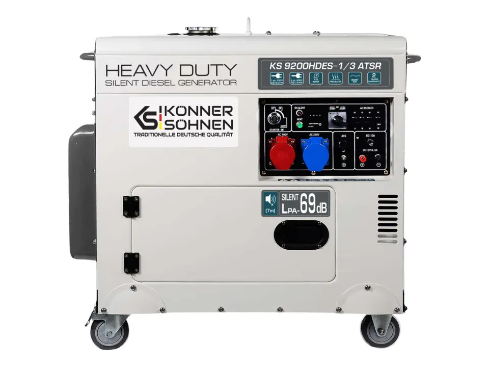 Könner & Söhnen KS 9200HDES-1/3 ATSR – Dieselgenerator 230/400 V / ATS-vorbereitet