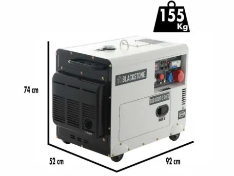 Blackstone SGB 8500-3 D-ES – Dieselgenerator 400 V / 6.000 W