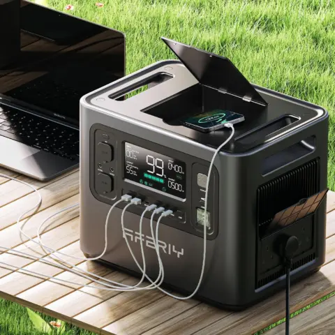 AFERIY P210 – Solargenerator-Set 2.048 Wh / 2.400 W