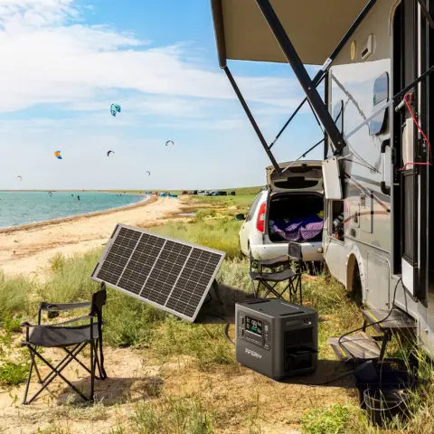 AFERIY P210 – Solargenerator-Set 2.048 Wh / 2.400 W