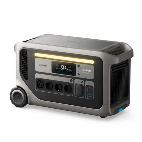 Anker SOLIX F3000 – Powerstation mit Rollen 3.072 Wh / 3.600 W