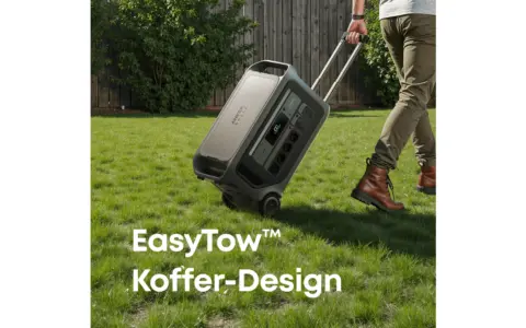 Anker SOLIX F3000 – Powerstation mit Rollen 3.072 Wh / 3.600 W