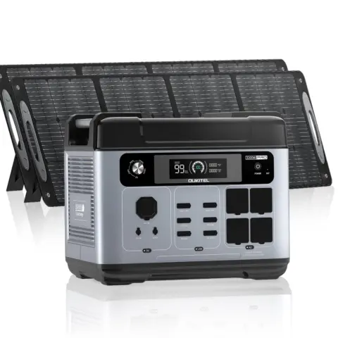 OUKITEL P2001 Plus – Solargenerator-Set 2.048 Wh / 2.400 W