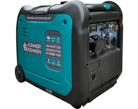 Könner & Söhnen KS 5500iE S ATSR – Benzin-Invertergenerator 230 V / 5.000 W